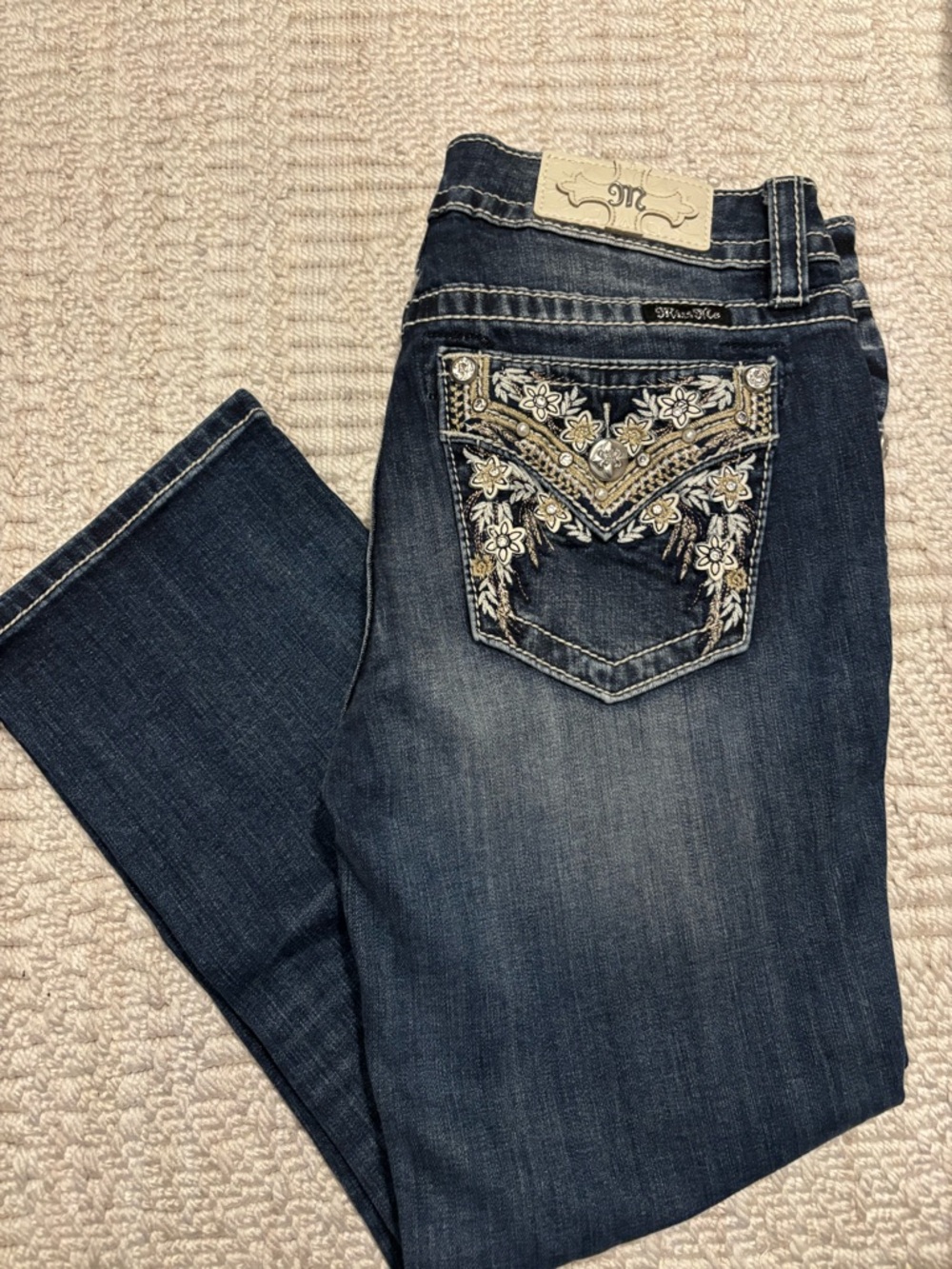 Miss Me crop Jean /Capri